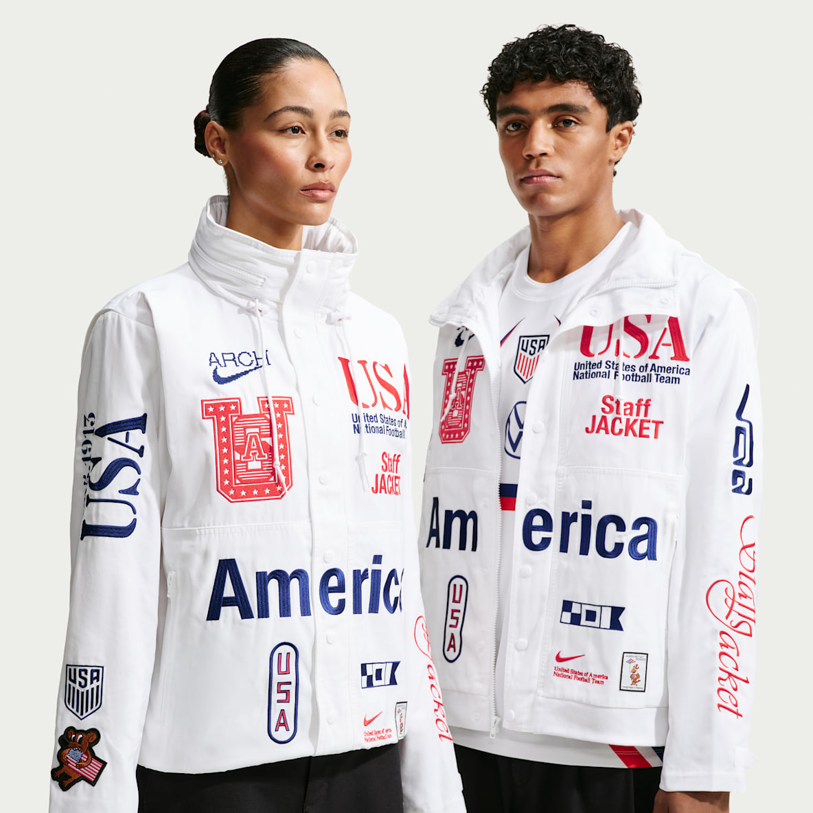 USA x V.A.A. Men's Woven Staff Jacket
