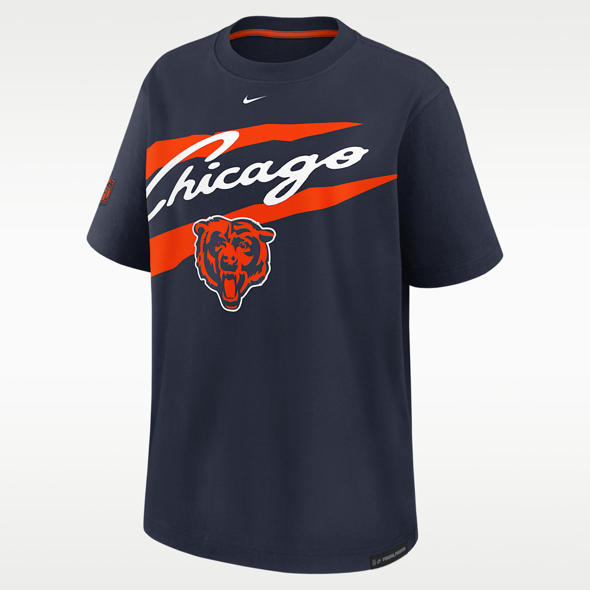 Chicago Bears Rivalries Collection Essential Boyfriend Women's Nike NFL T-Shirt