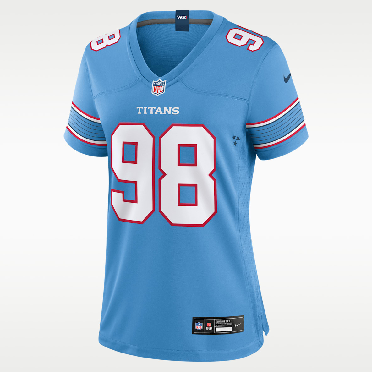 Jeffery Simmons Tennessee Titans Women's Nike NFL Game Jersey