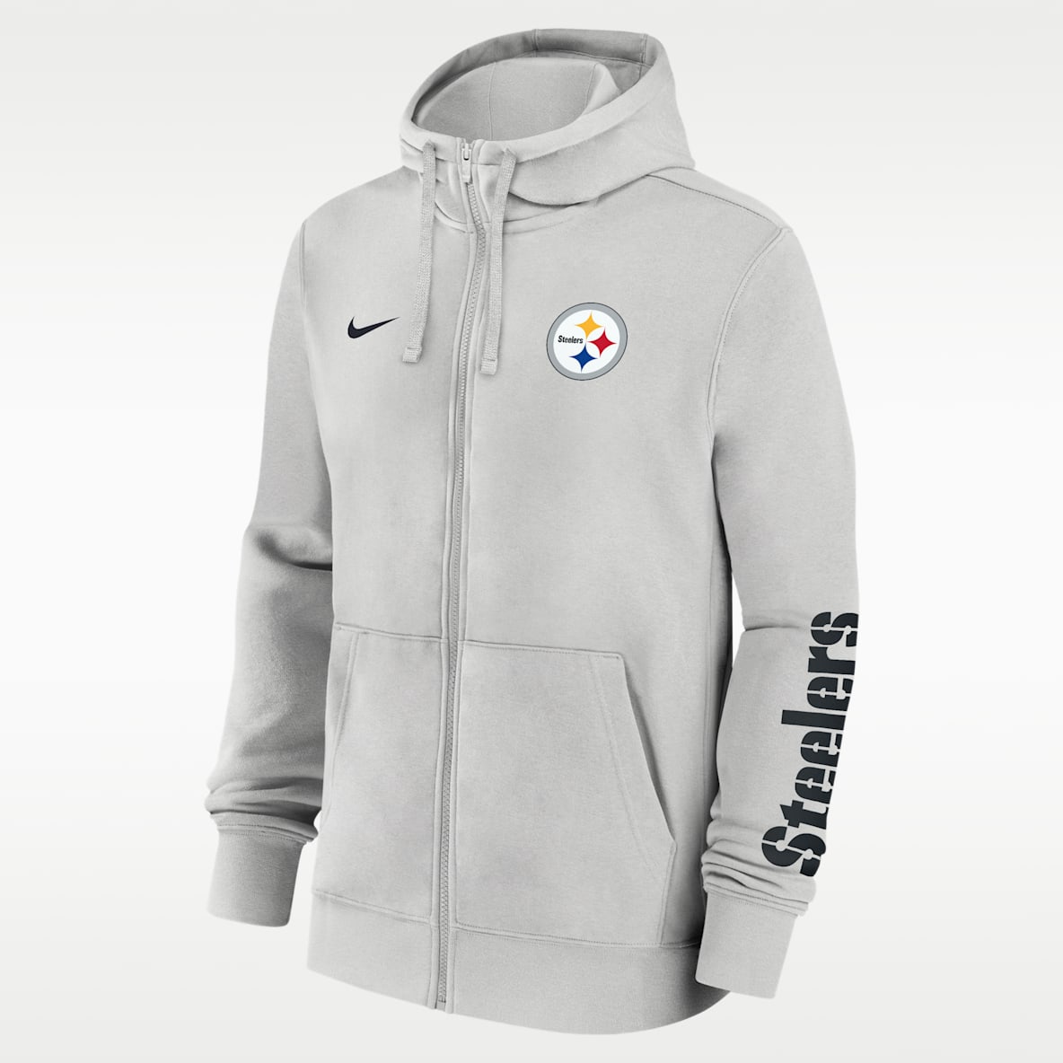 Pittsburgh Steelers Club Men's Nike NFL Full-Zip Hoodie