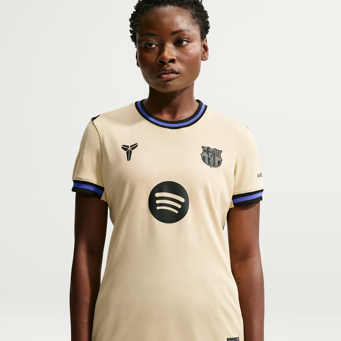 F.C. Barcelona 2025/26 Stadium Away Women's Kobe Dri-FIT Football Replica Shirt