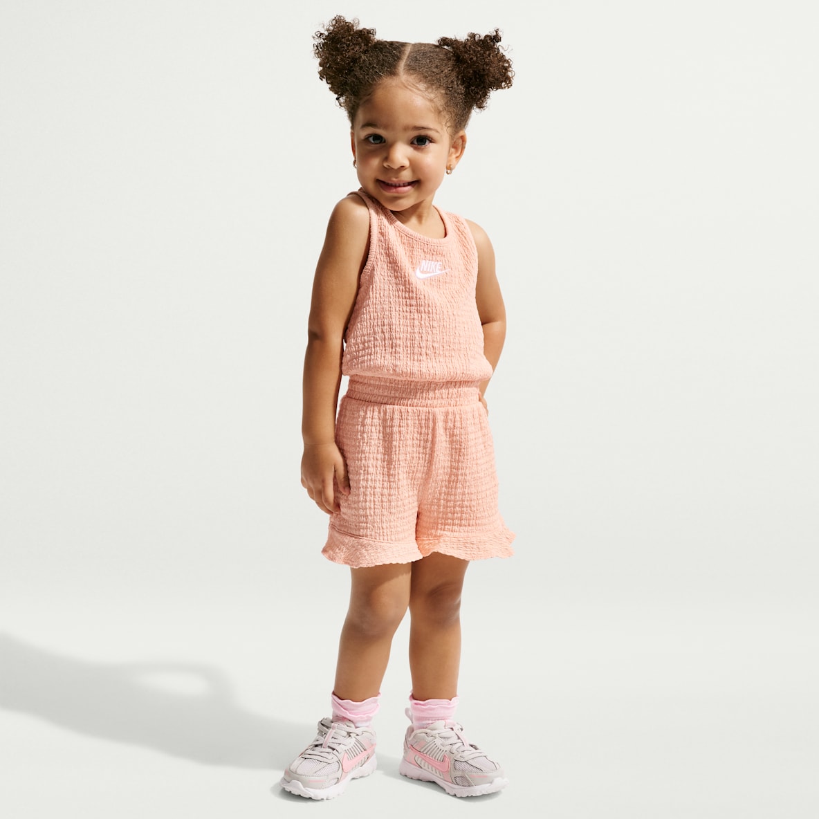 Nike Toddler Textured Romper