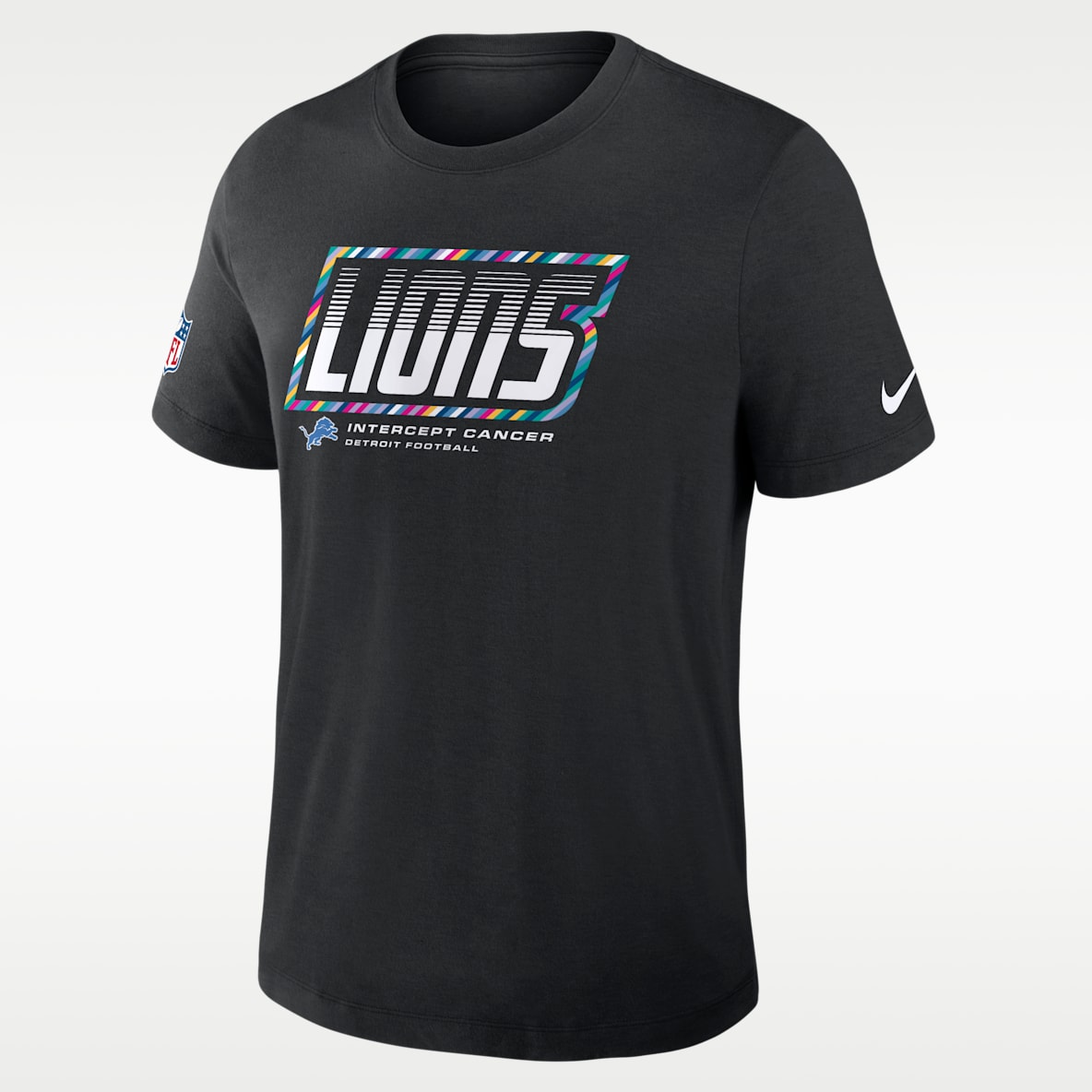 Detroit Lions Crucial Catch Sideline Men's Nike Dri-FIT NFL T-Shirt