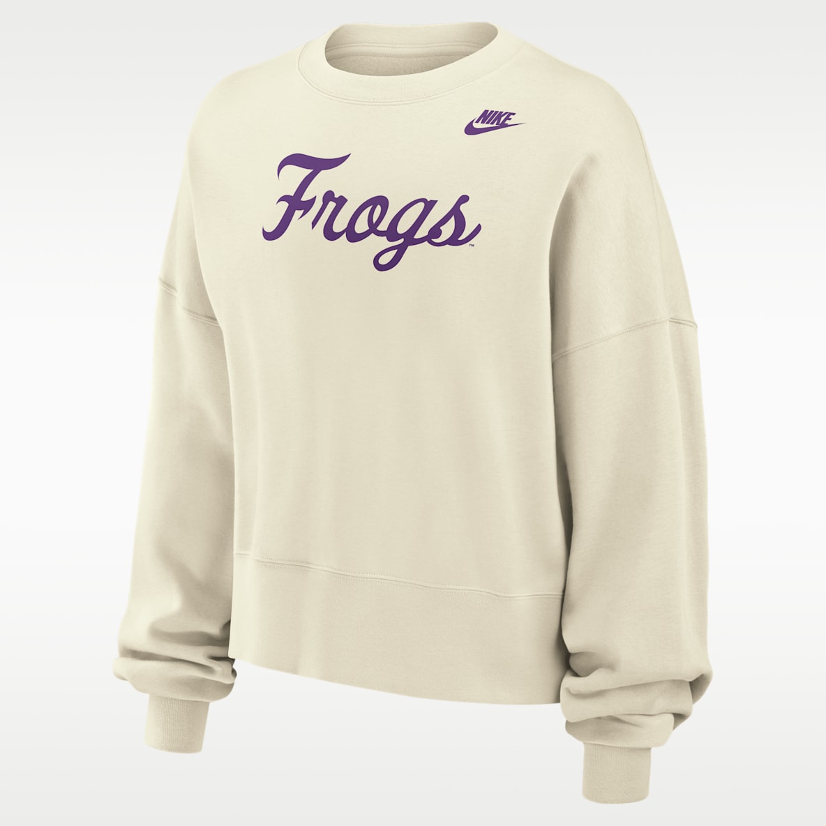 TCU Horned Frogs Phoenix Fleece Women's Nike Football Crew-Neck Sweatshirt