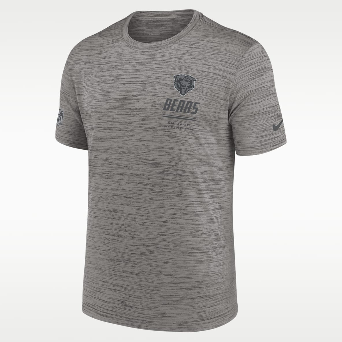 Chicago Bears Sideline Team Issue Velocity Men's Nike Dri-FIT NFL T-Shirt