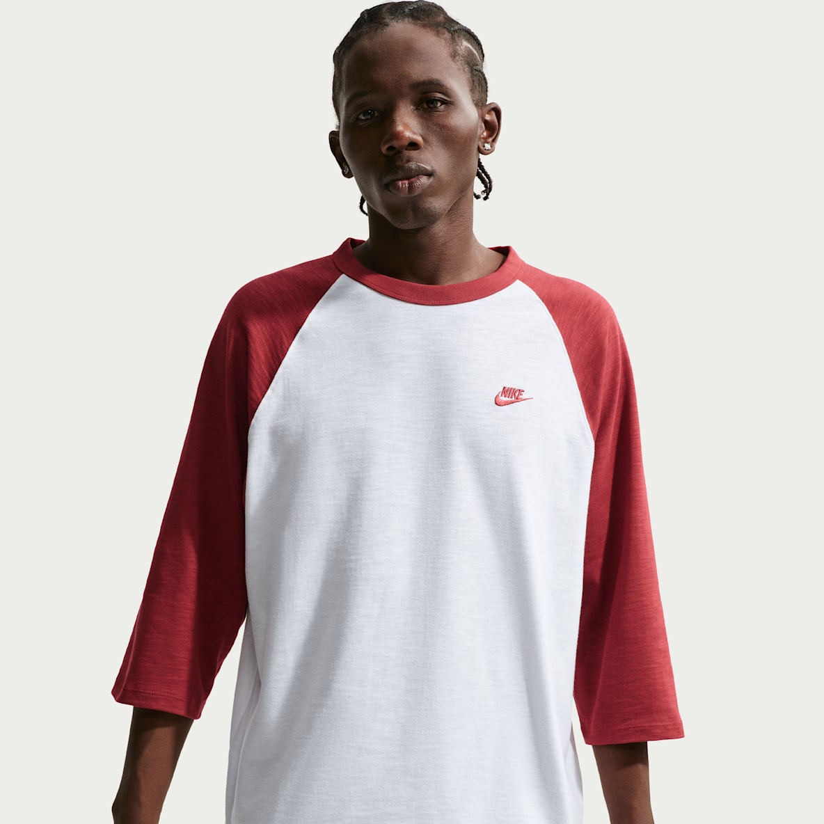Nike Sportswear Club Men's 3/4-Sleeve Raglan Top