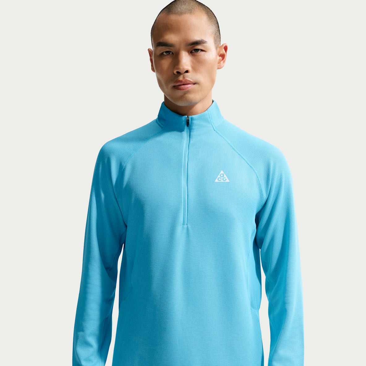 나이키 ACG 남성 드라이 핏 미드 레이어 쿼터집 트레일 러닝 탑