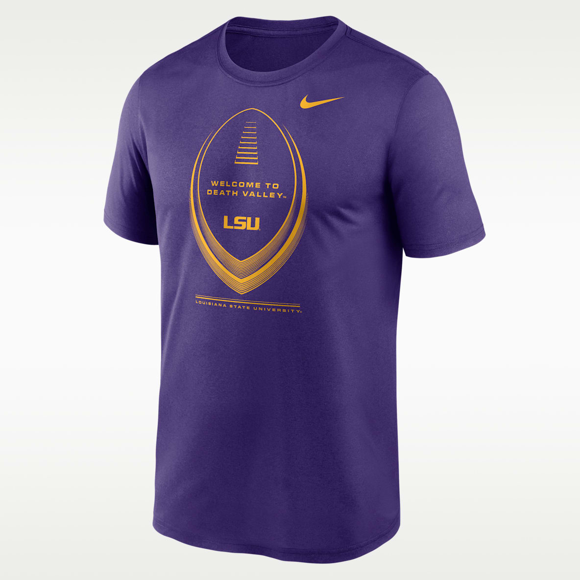 LSU Primetime Football Icon Legend Men's Nike Dri-FIT College T-Shirt