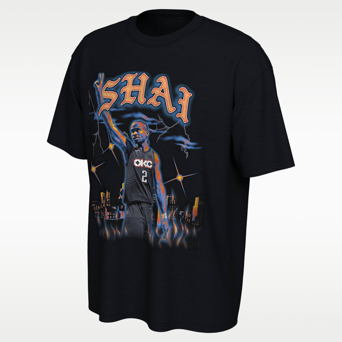 Shai Gilgeous-Alexander Oklahoma City Thunder City Edition Nike NBA T-Shirt