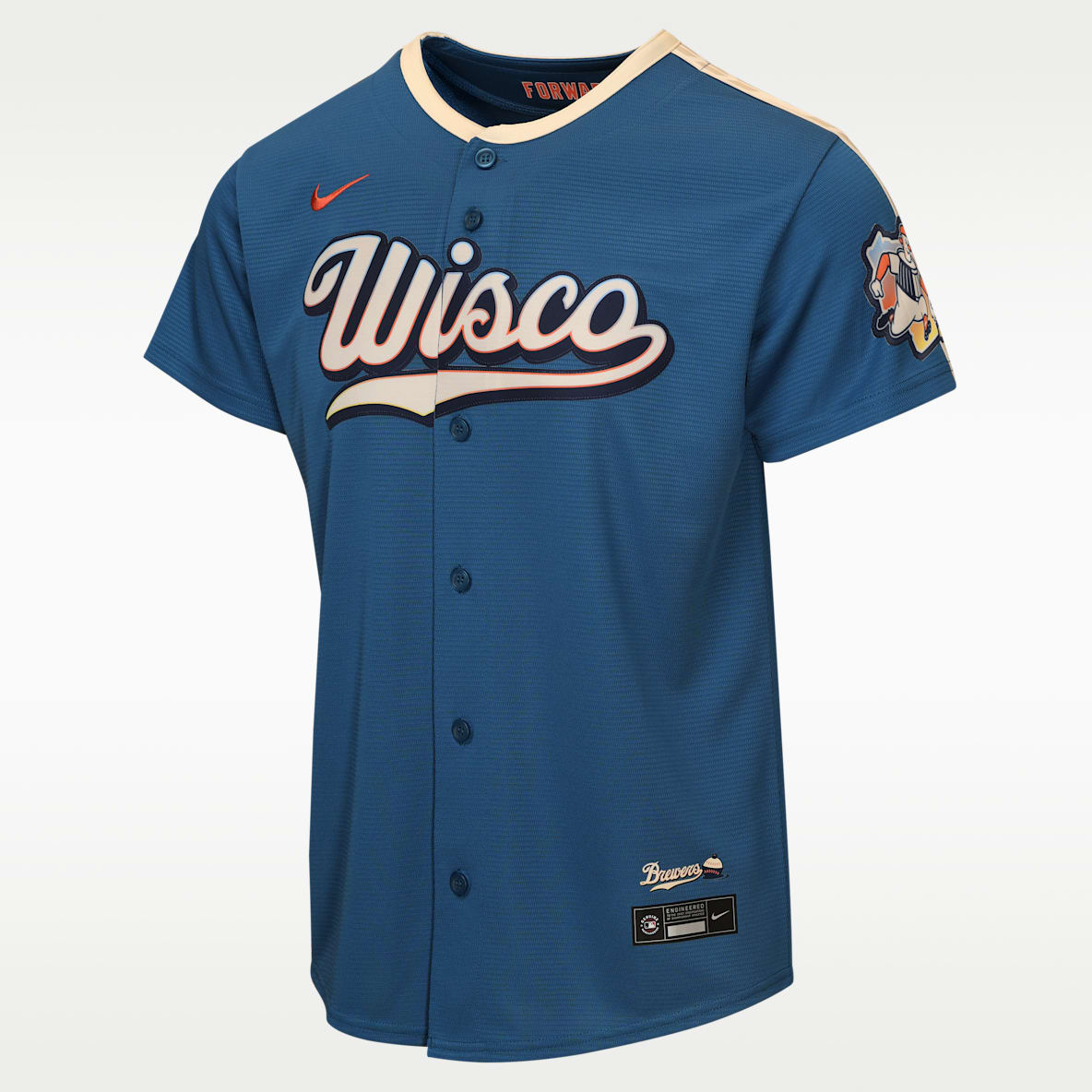 Milwaukee Brewers City Connect Big Kids' Nike MLB Stadium Jersey