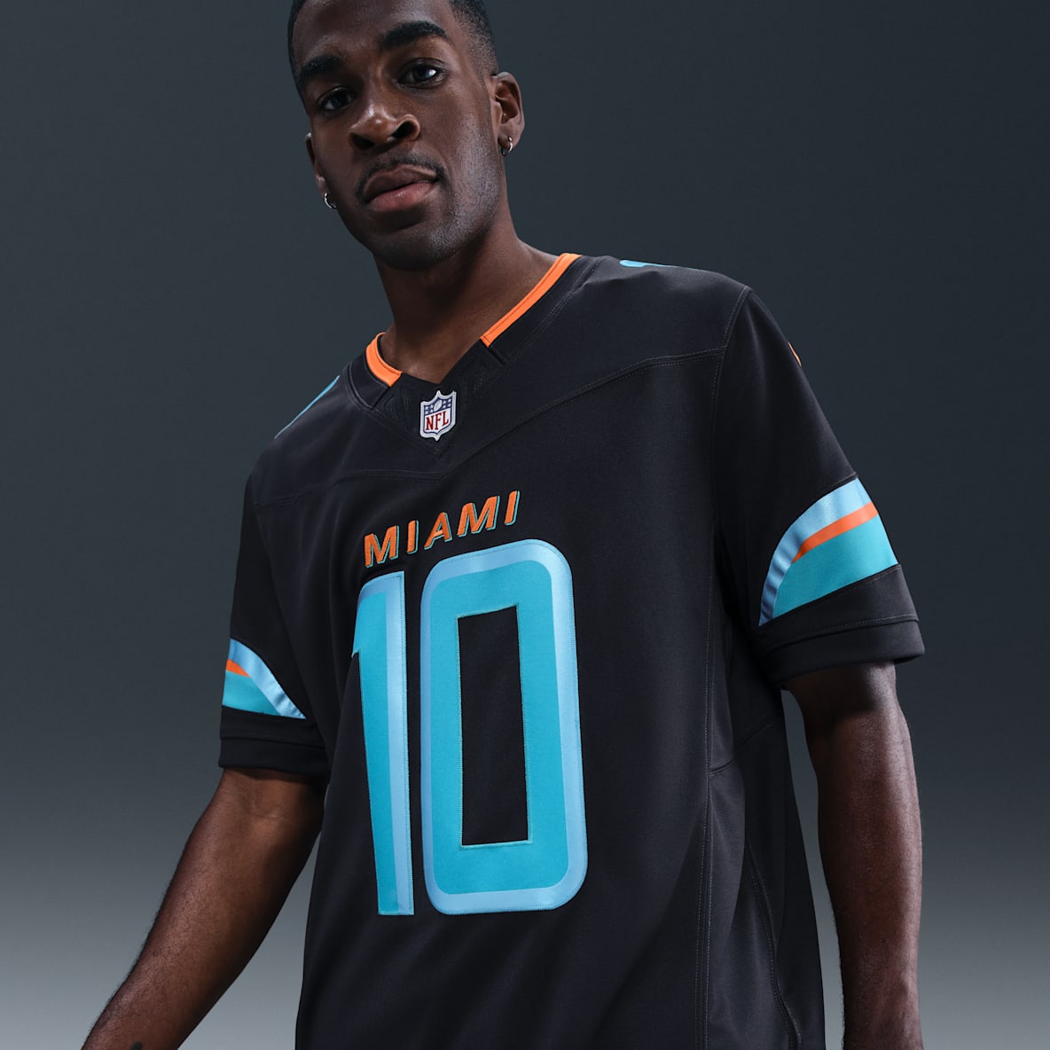 Tyreek Hill Miami Dolphins Rivalries Collection Men's Nike Dri-FIT NFL Limited Jersey