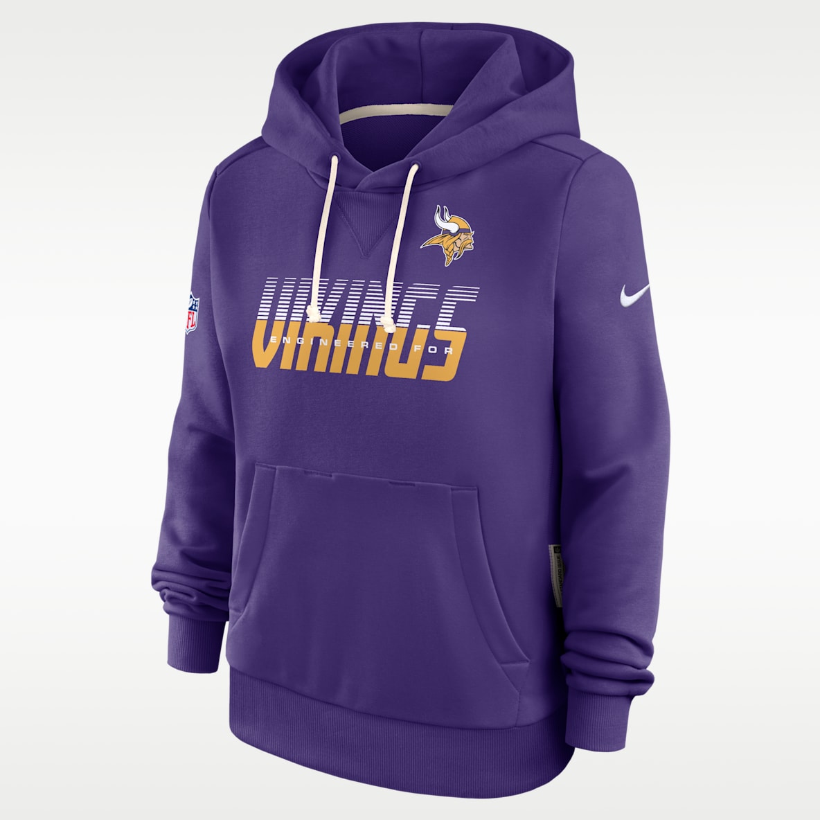 Minnesota Vikings Sideline Standard Issue Women's Nike Dri-FIT NFL Pullover Hoodie