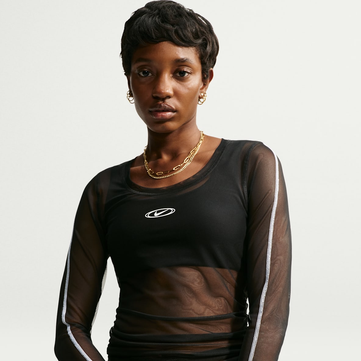 Nike Sportswear Women's Slim Long-Sleeve Sheer Top