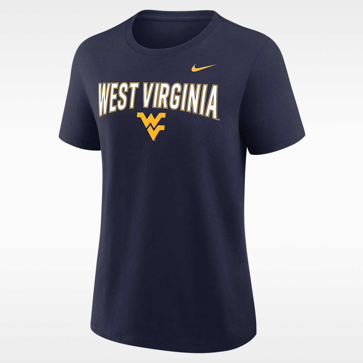 West Virginia Arch Logo Women's Nike College T-Shirt