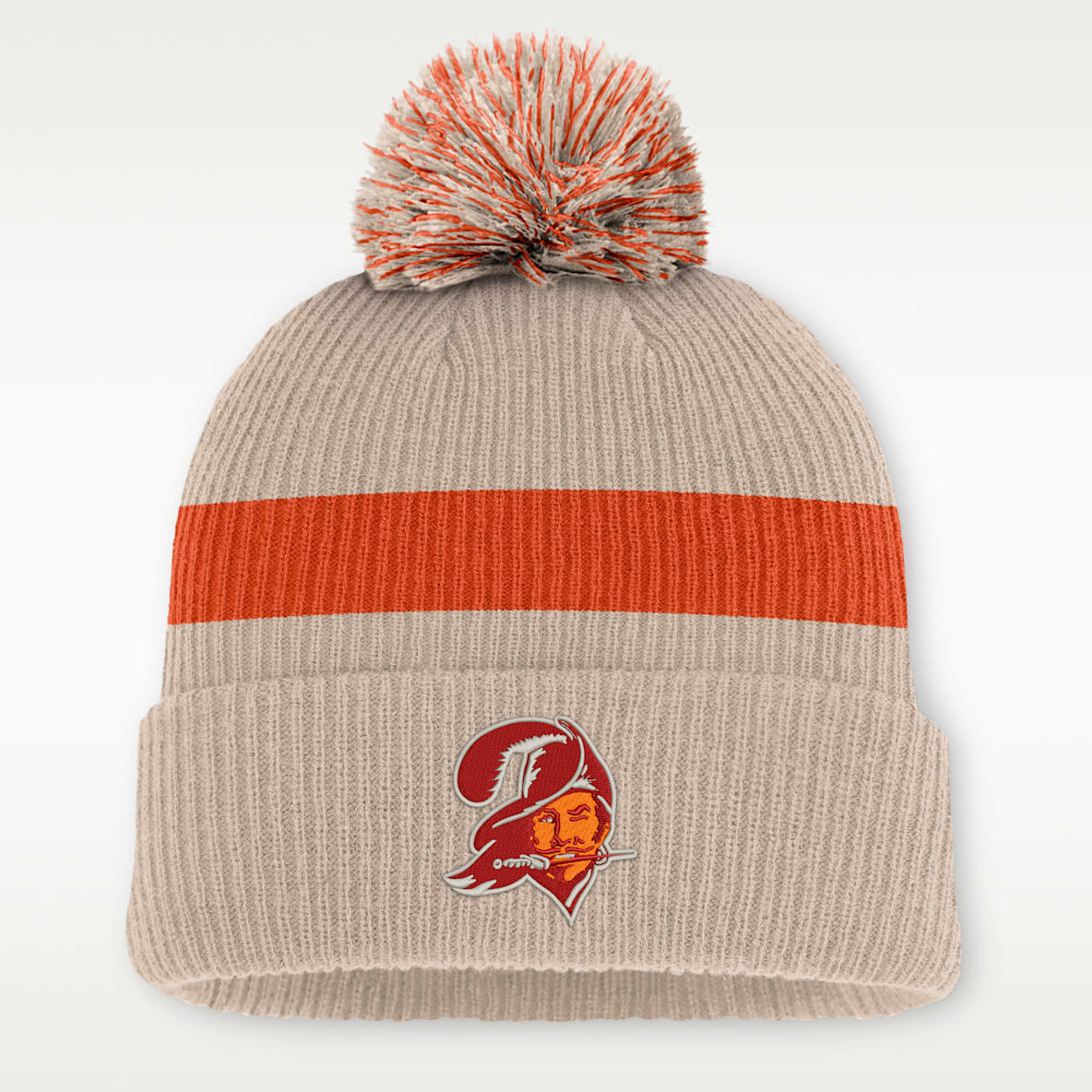 Tampa Bay Buccaneers Rewind Peak Men's Nike NFL Cuffed Pom Beanie