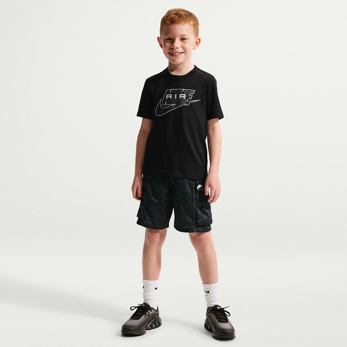 Nike Little Kids' Dri-FIT 2-Piece Air Printed Cargo Shorts Set