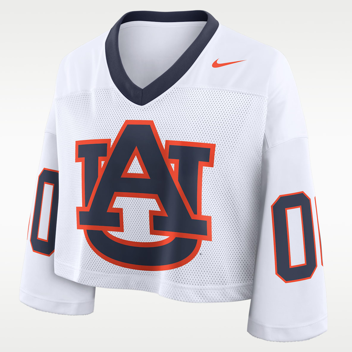 Auburn Logo Women's Nike Dri-FIT College Cropped Jersey