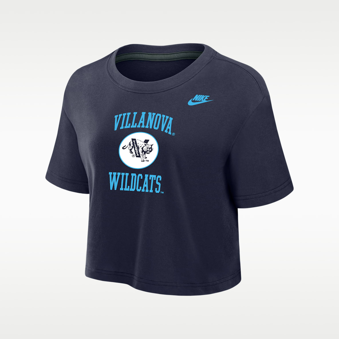Villanova Wildcats Women's Nike Dri-FIT Cropped T-Shirt