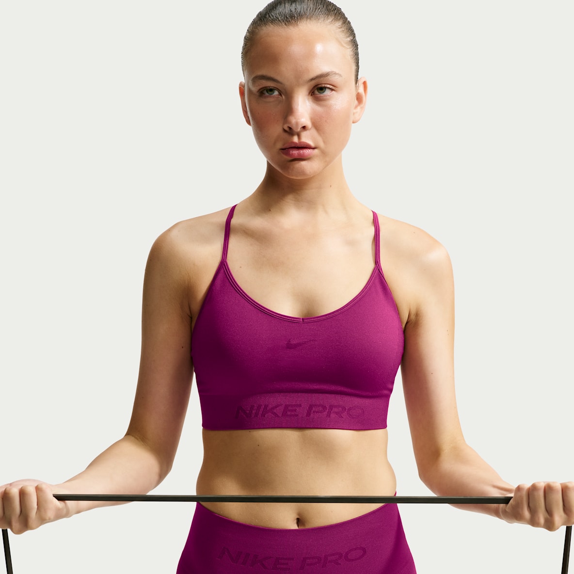 Nike Pro Seamless Women's Light-Support Padded Sports Bra