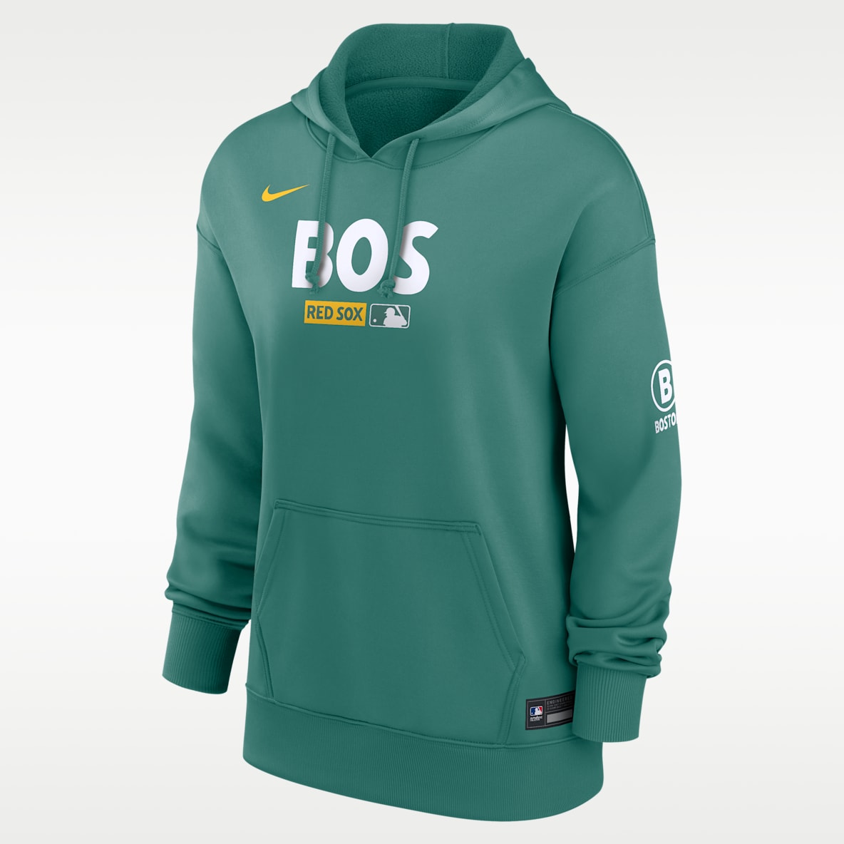 Boston Red Sox Authentic Collection City Connect Women's Nike Therma MLB Pullover Hoodie