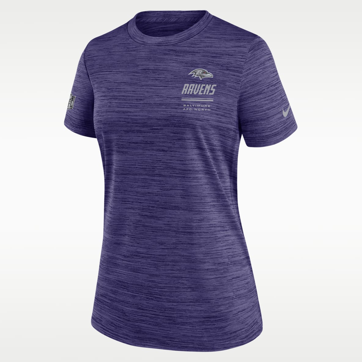 Baltimore Ravens Sideline Velocity Women's Nike Dri-FIT NFL T-Shirt
