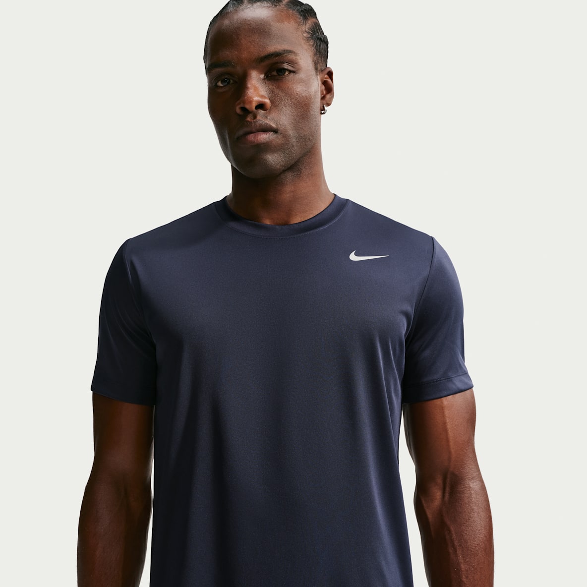 Muscle Circle Maglietta Uomo Active Wear – T-Shirt Da Palestra, Asciugatura Rapida, 100% Poliestere, Nero