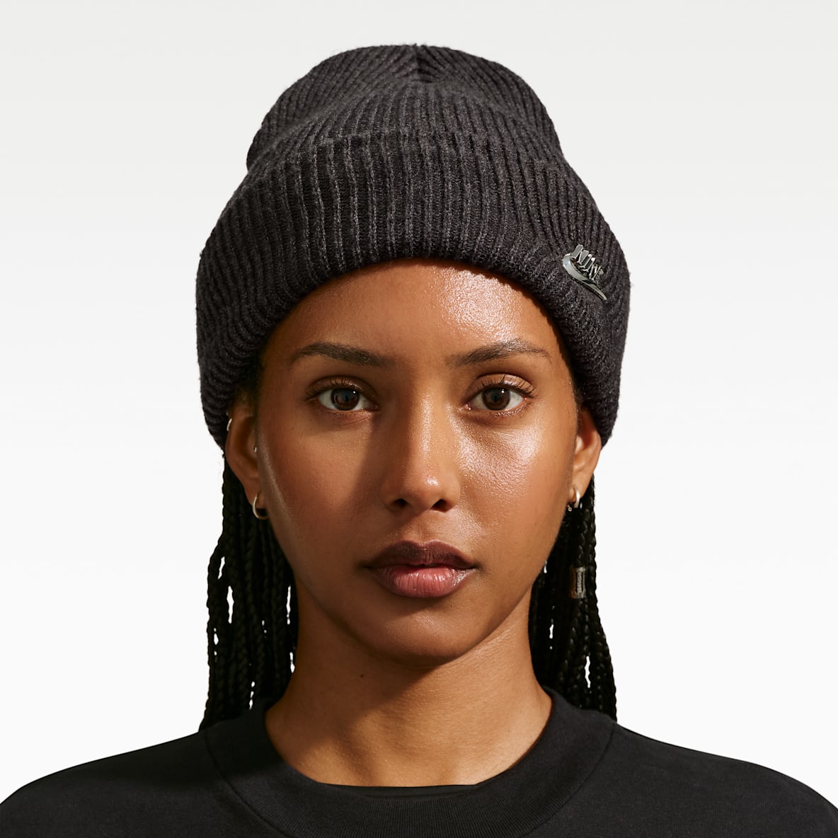 Nike Peak Tall-Cuff Metal Futura Beanie