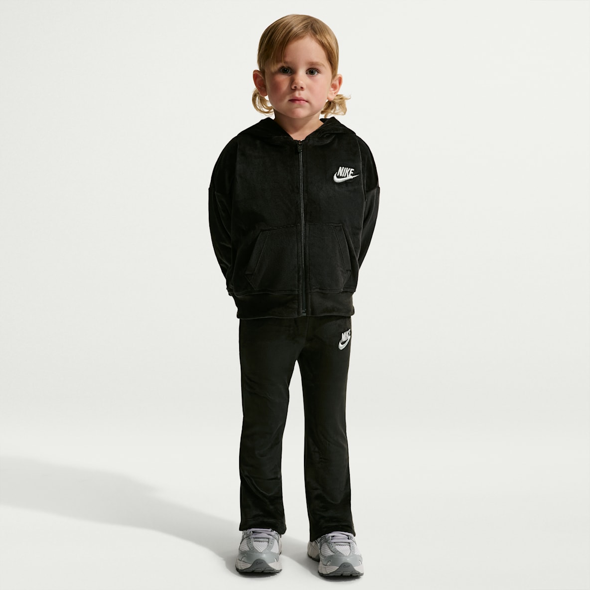 Nike Toddler 2-Piece Velour Flared Leggings Set