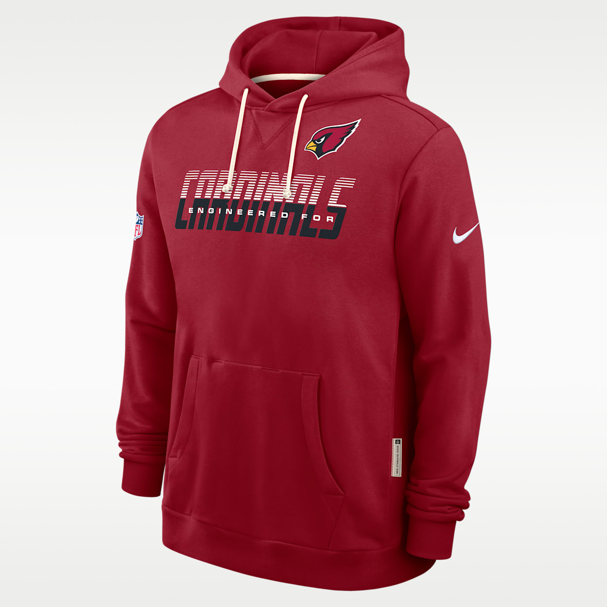 Arizona Cardinals Sideline Standard Issue Men's Nike Dri-FIT NFL Pullover Hoodie