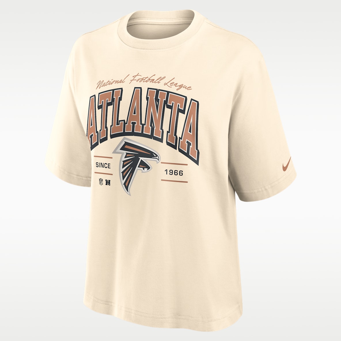 Atlanta Falcons Vintage Mod Boxy Women's Nike NFL T-Shirt