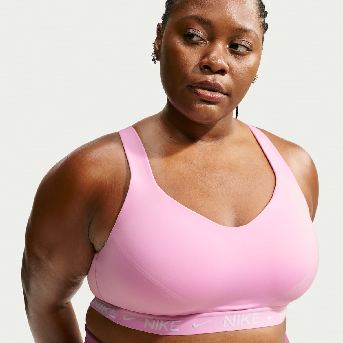 Nike Indy High Support Women's Padded Adjustable Sports Bra (Plus Size)