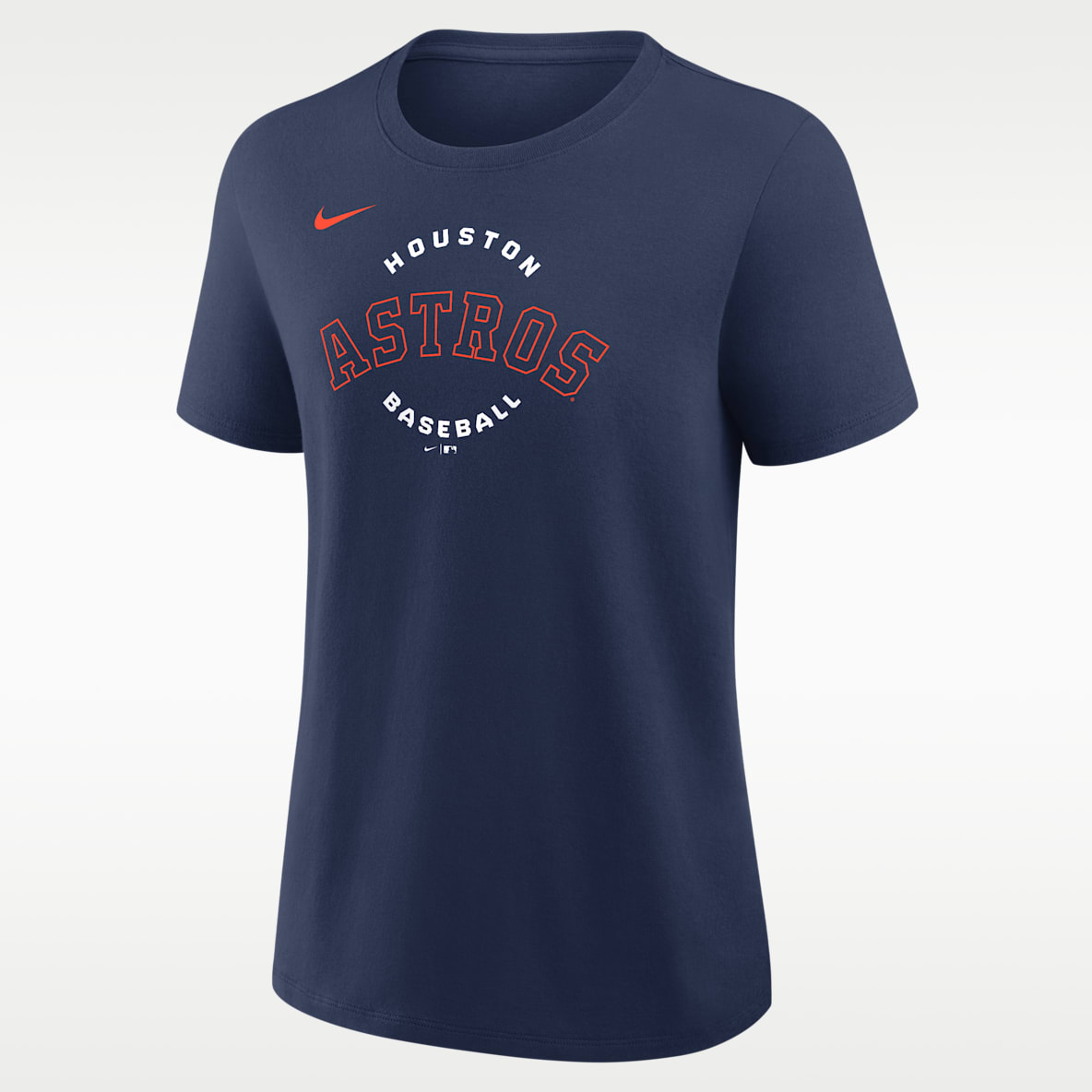 Houston Astros Sudadera de cuello redondo Nike de la MLB para mujer