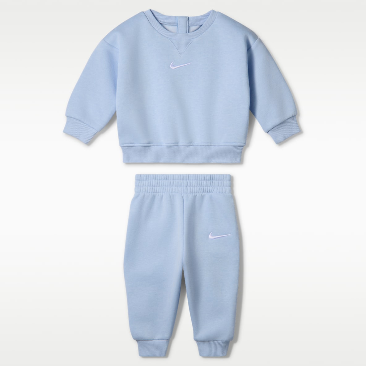 Nike Ensemble deux pièces avec haut à col ras-du-cou en Fleece Essential pour bébé (0 - 9 mois)