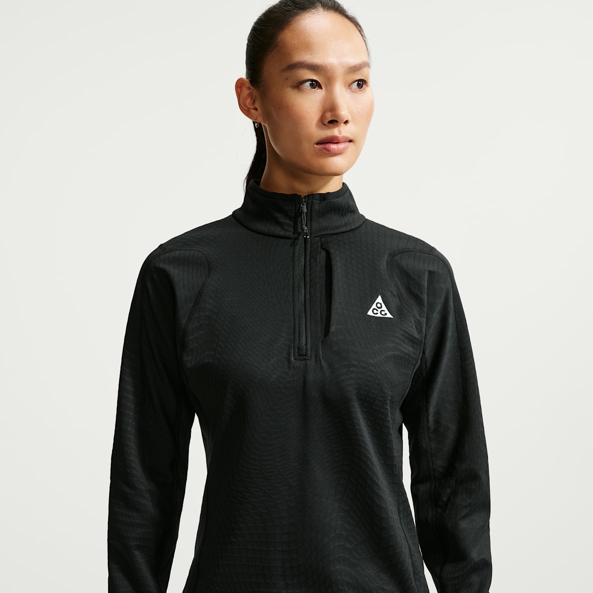 ACG「Wolf Grid」 女款 Therma-FIT 半長式拉鍊登山上衣