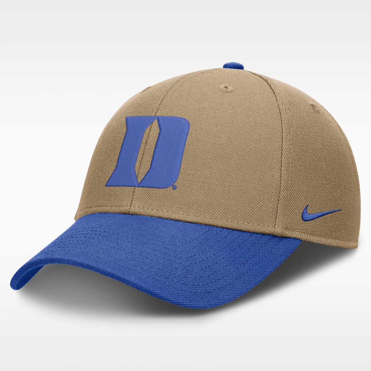 Duke Primetime Rise Men's Nike Dri-FIT College Trucker Adjustable Hat