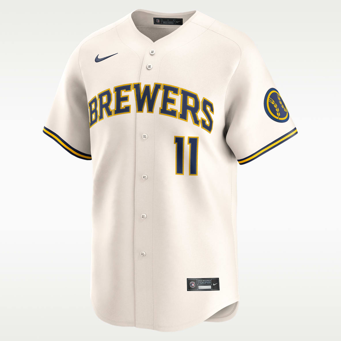Jackson Chourio Milwaukee Brewers Men's Nike Dri-FIT MLB Limited Jersey