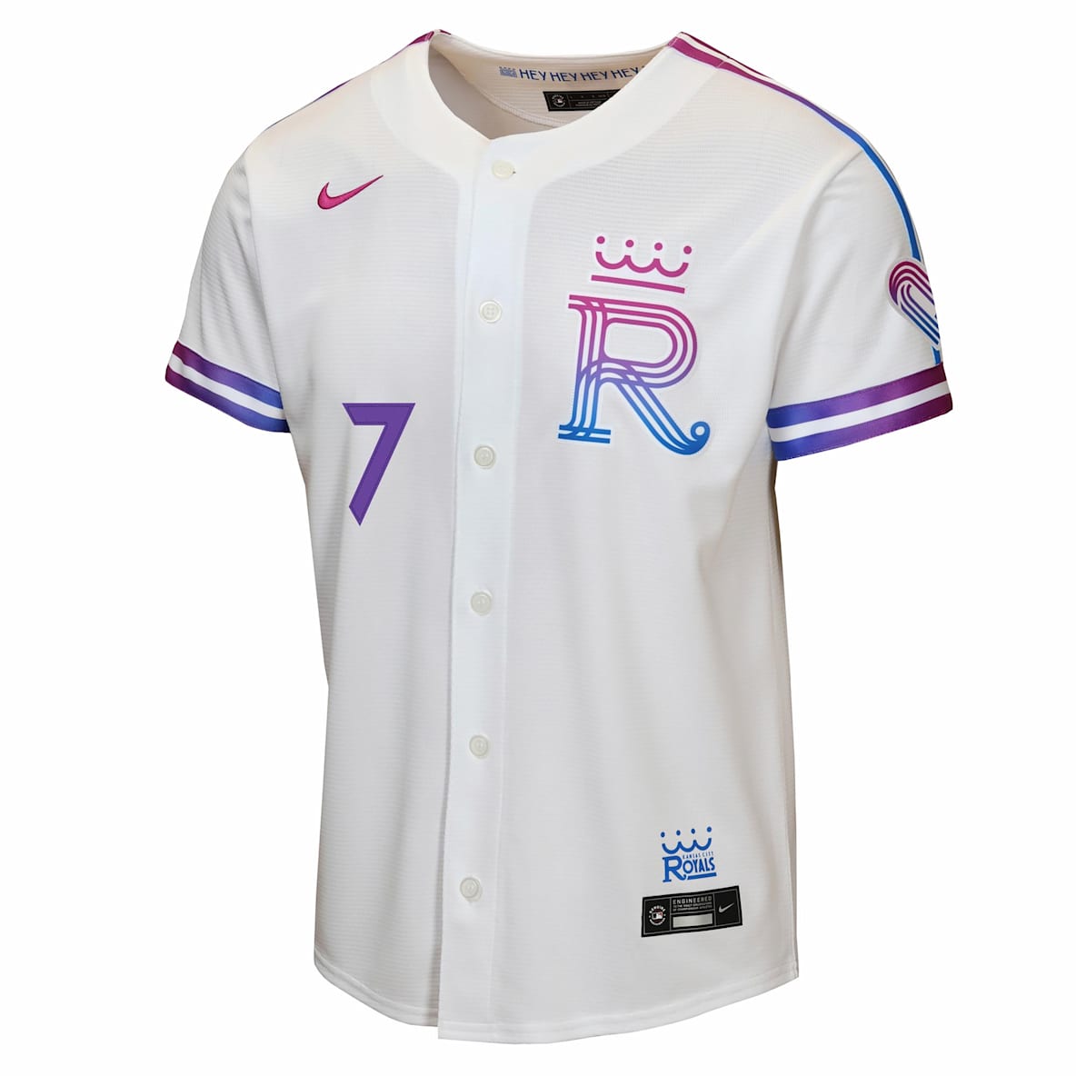 Bobby Witt Jr. Kansas City Royals City Connect Jersey Nike Stadium de la MLB para niños talla grande