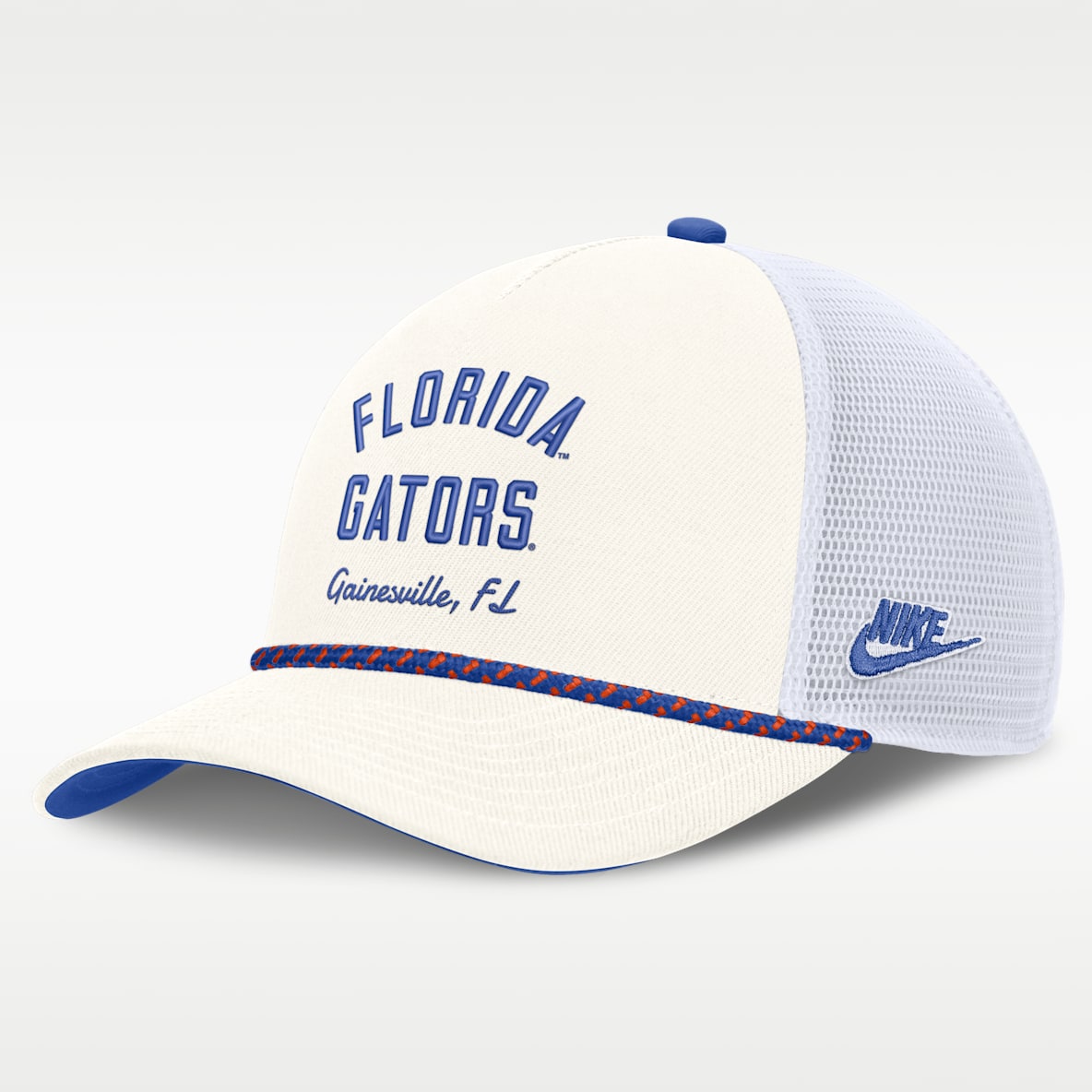 Florida Denim Men's Nike College Trucker Adjustable Hat