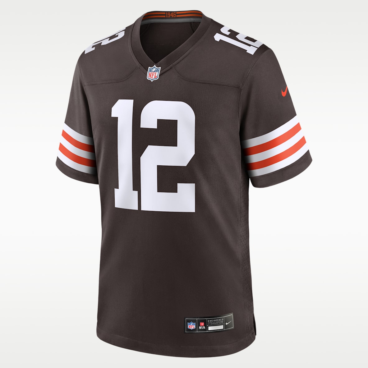 Shedeur Sanders Cleveland Browns 2025 NFL Draft Men's Nike NFL Game Jersey