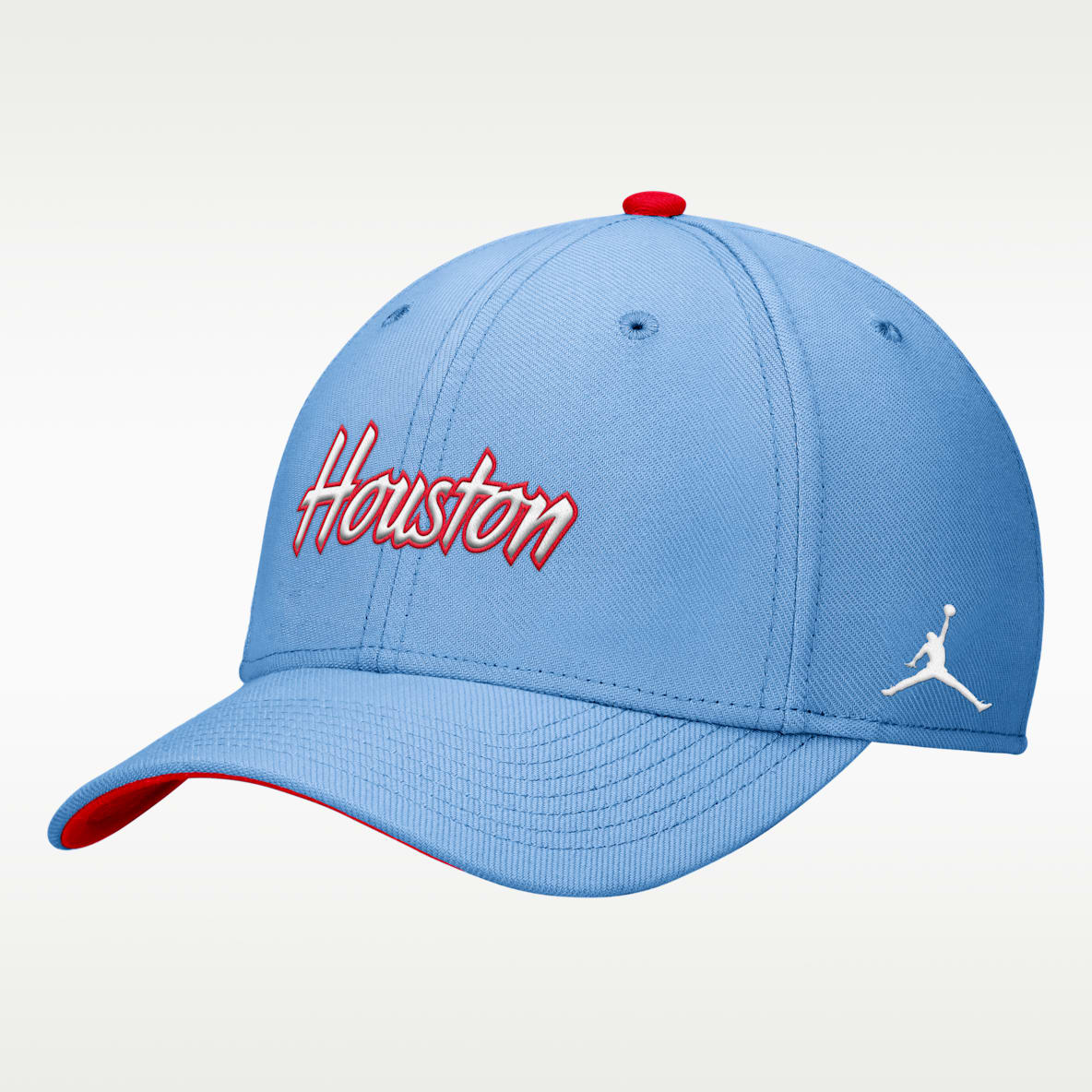 Houston Blue Out Rise Swoosh Men's Jordan Brand Dri-FIT College Hat
