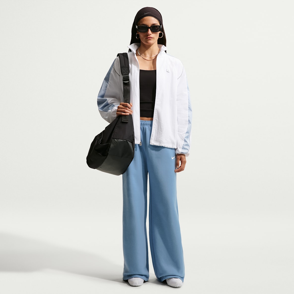 Nike Studio Fleece Medium Weight Women's Mid-Rise Wide-Leg Pants