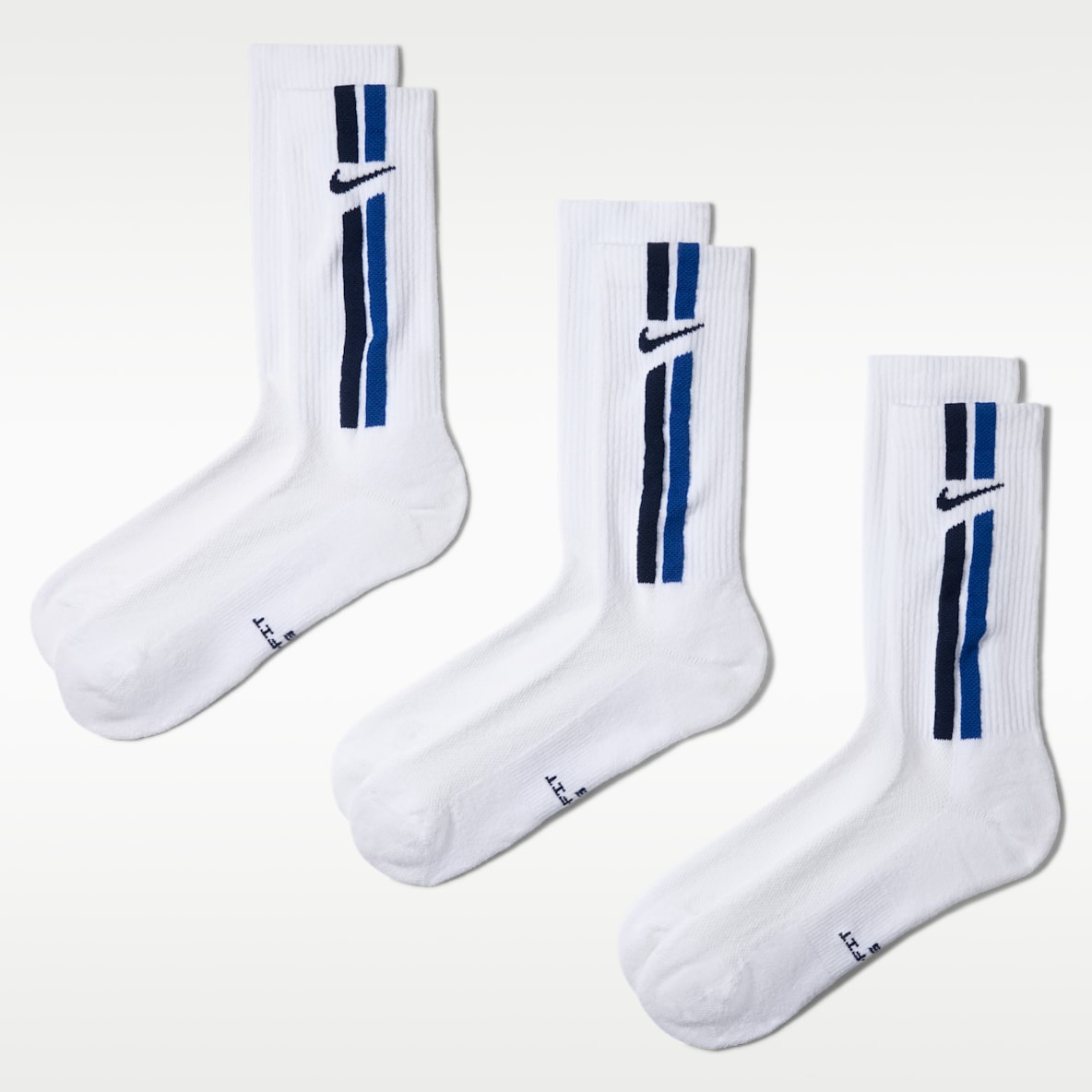 Nike Everyday Elevated Crew Socks (3 Pairs)