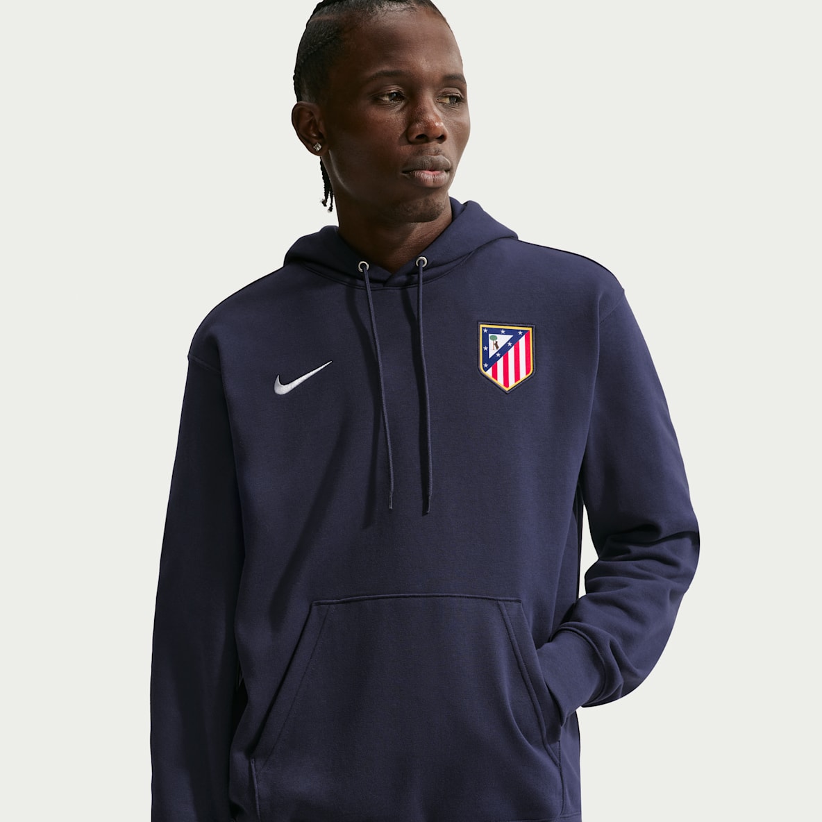 Atlético Madrid Club Men's Nike Football French Terry Pullover Hoodie