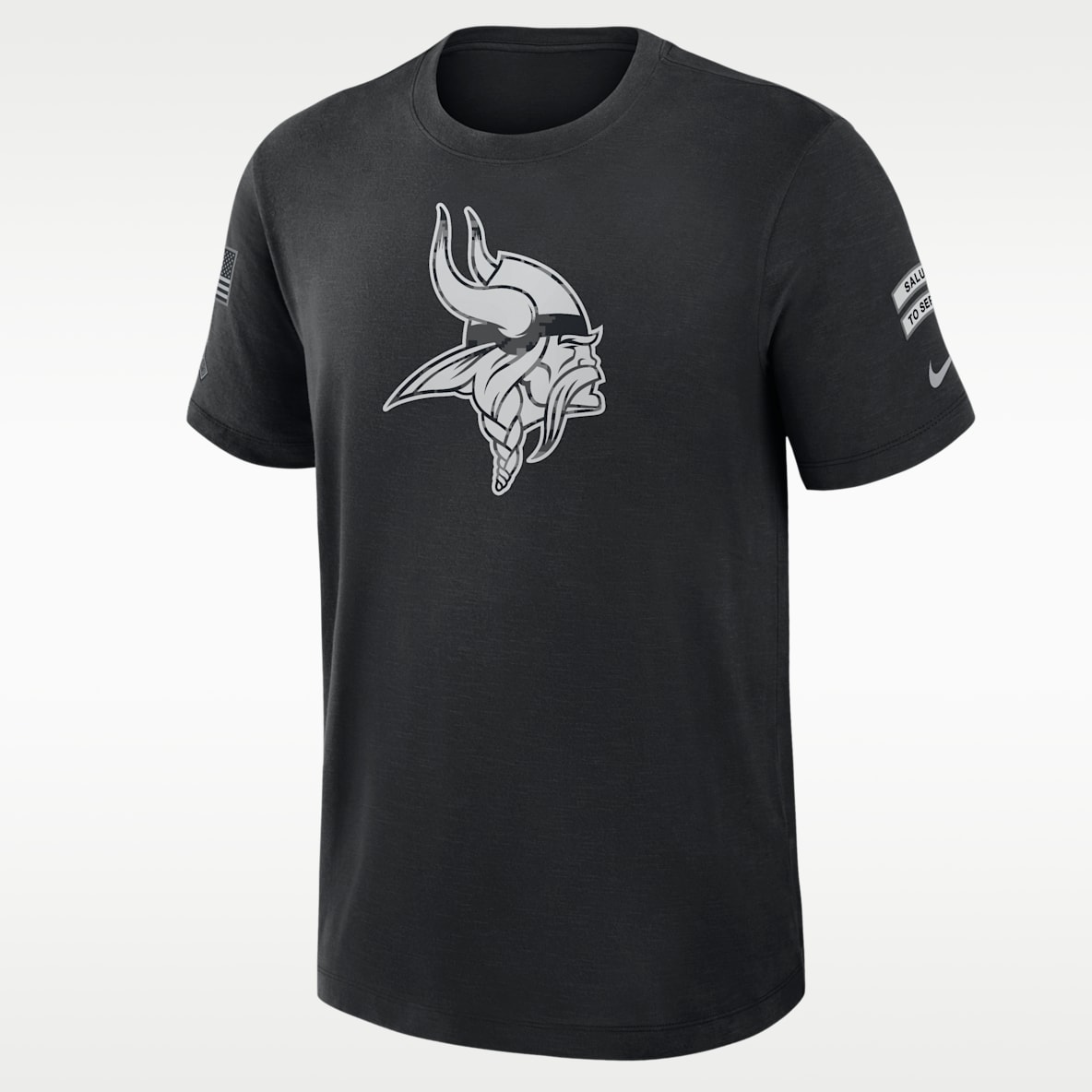 Minnesota Vikings Salute to Service Slub Playera Nike Dri-FIT de la NFL para hombre