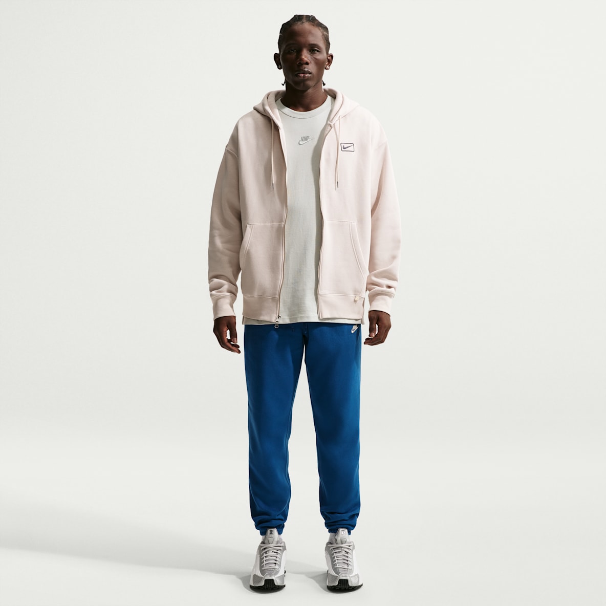 Nike Club Men's Cuffed Brushed Fleece Trousers