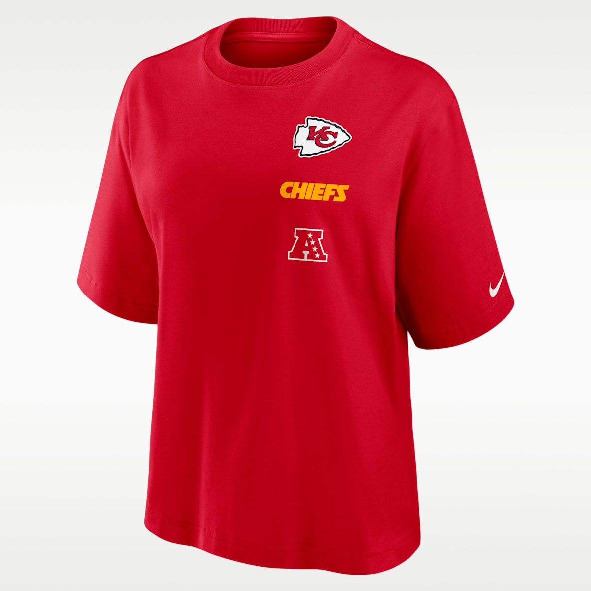 Kansas City Chiefs Primetime Premium Essential Boxy Women's Nike NFL T-Shirt