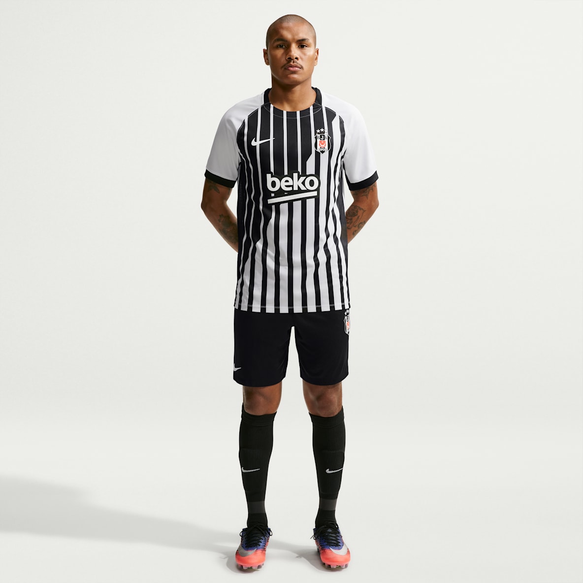 Beşiktaş J.K. Short en maille Nike Football pour homme