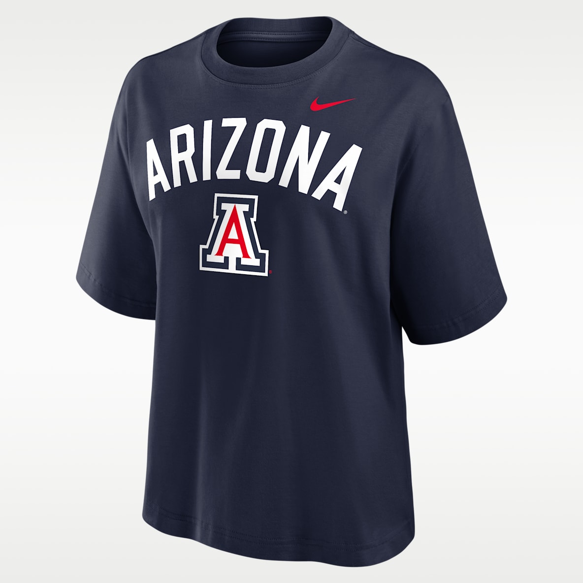 Arizona Arch Over Logo Boxy Women's Nike College T-Shirt