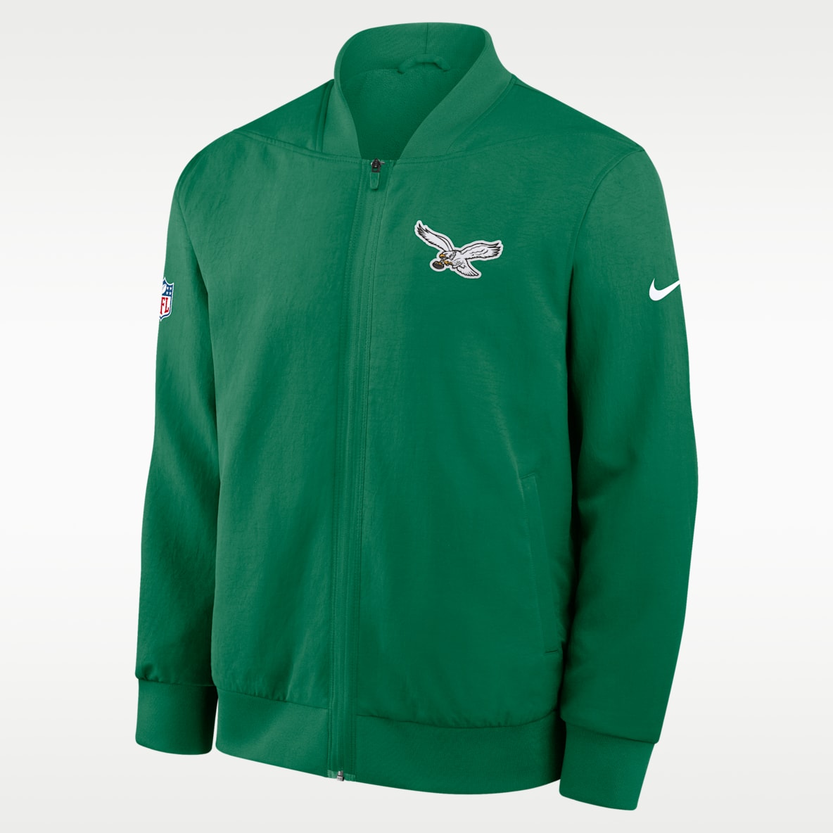 Philadelphia Eagles Sideline Men's Nike NFL Full-Zip Bomber Jacket