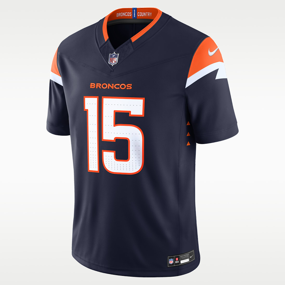 Nik Bonitto Denver Broncos Men's Nike Dri-FIT NFL Limited Jersey